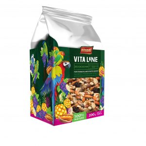 Vitaline Mix of dried fruit for parrots and exotic birds (ZVP-4216) 200g