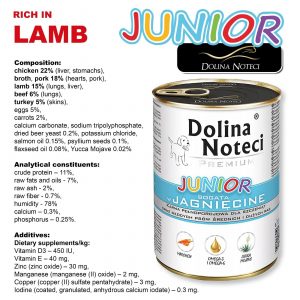 JUNIOR Rich in Lamb 400 g