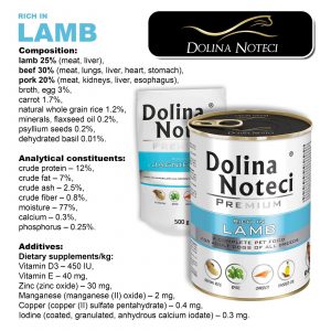 800g Dolina Noteci Premium Rich in Lamb
