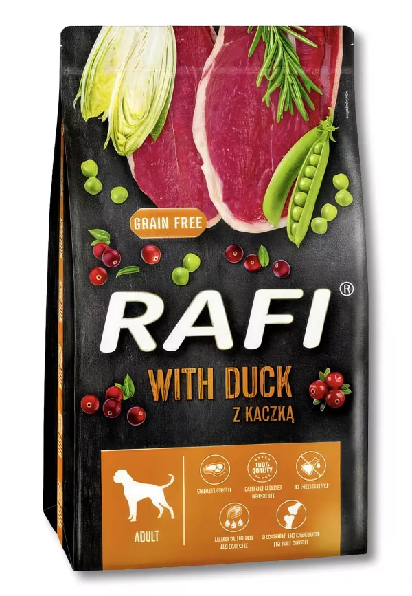 Rafi with Duck 10kg
