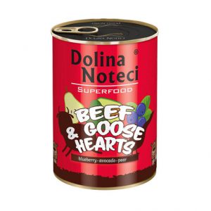 BEEF AND GOOSE HEARTS 400g