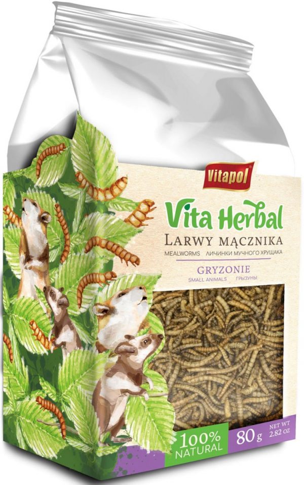 mealworm larvae (ZVP-4158) 80g