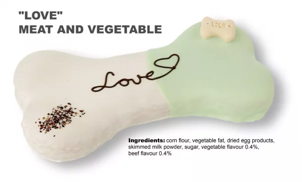 TORT DLA PSA LOVE MIĘSNO- WARZYWNY-250G