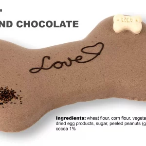 TORT DLA PSA LOVE ORZECHOWO - CZEKOLADOWY*250G