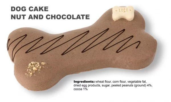 DOG CAKE NUT-CHOCOLATE-250