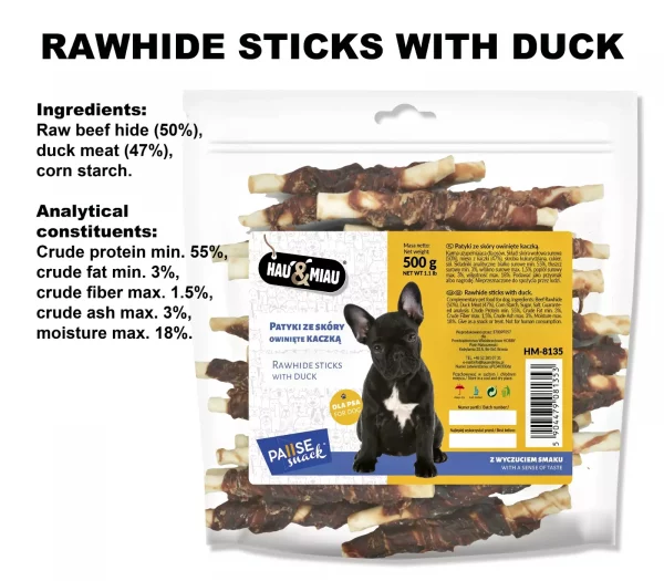 duck skin sticks (HM-8135) 500g