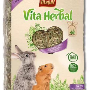 100% Natural Pure HAY Grass – Rabbit Rodents Small Animals – Healthy FOOD (LO-71042) 1,2kg