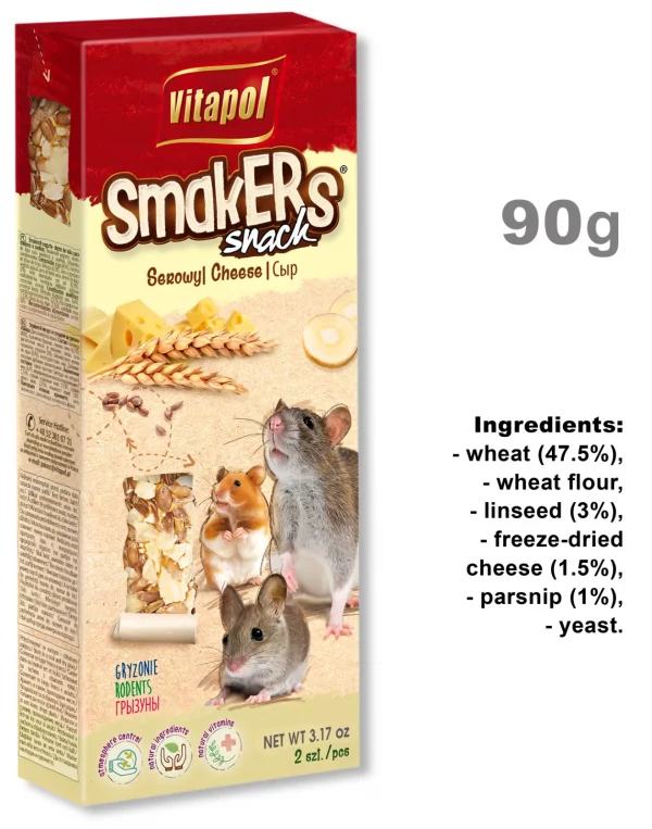Cheese Treats for Rodents 90g