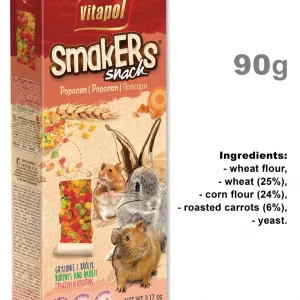 Snack for rodents popcorn 90g