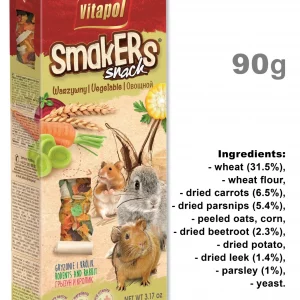 Vegetable Treats for Rodents 90g