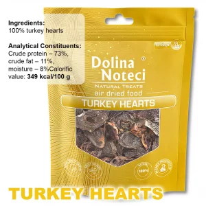 Natural Treats turkey hearts