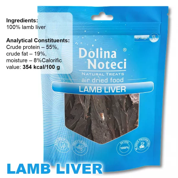 lamb liver treat for dogs 150 g